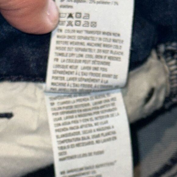 American Eagle Outfitters The Dream Short Midi ladies size 6 Jean Shorts Button - Picture 7 of 12